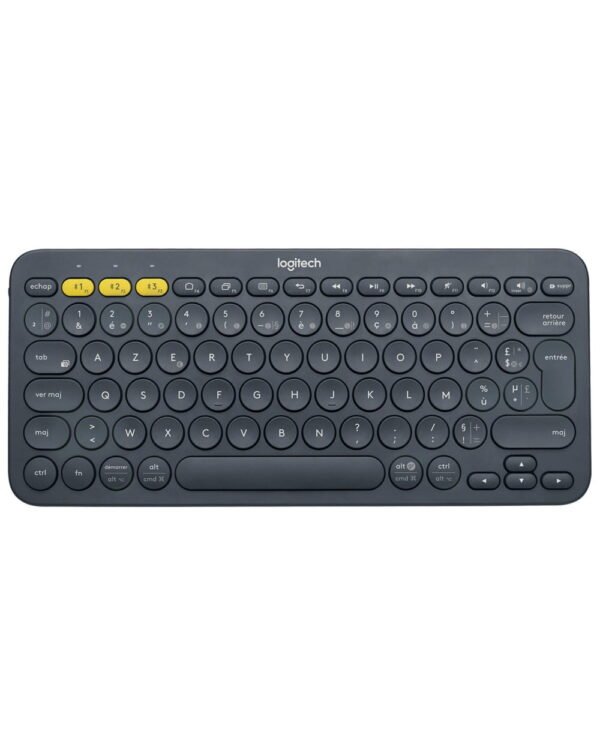 Clavier Bluetooth Multidispositif LOGITECH K380 Français (AZERTY) (920-007568)