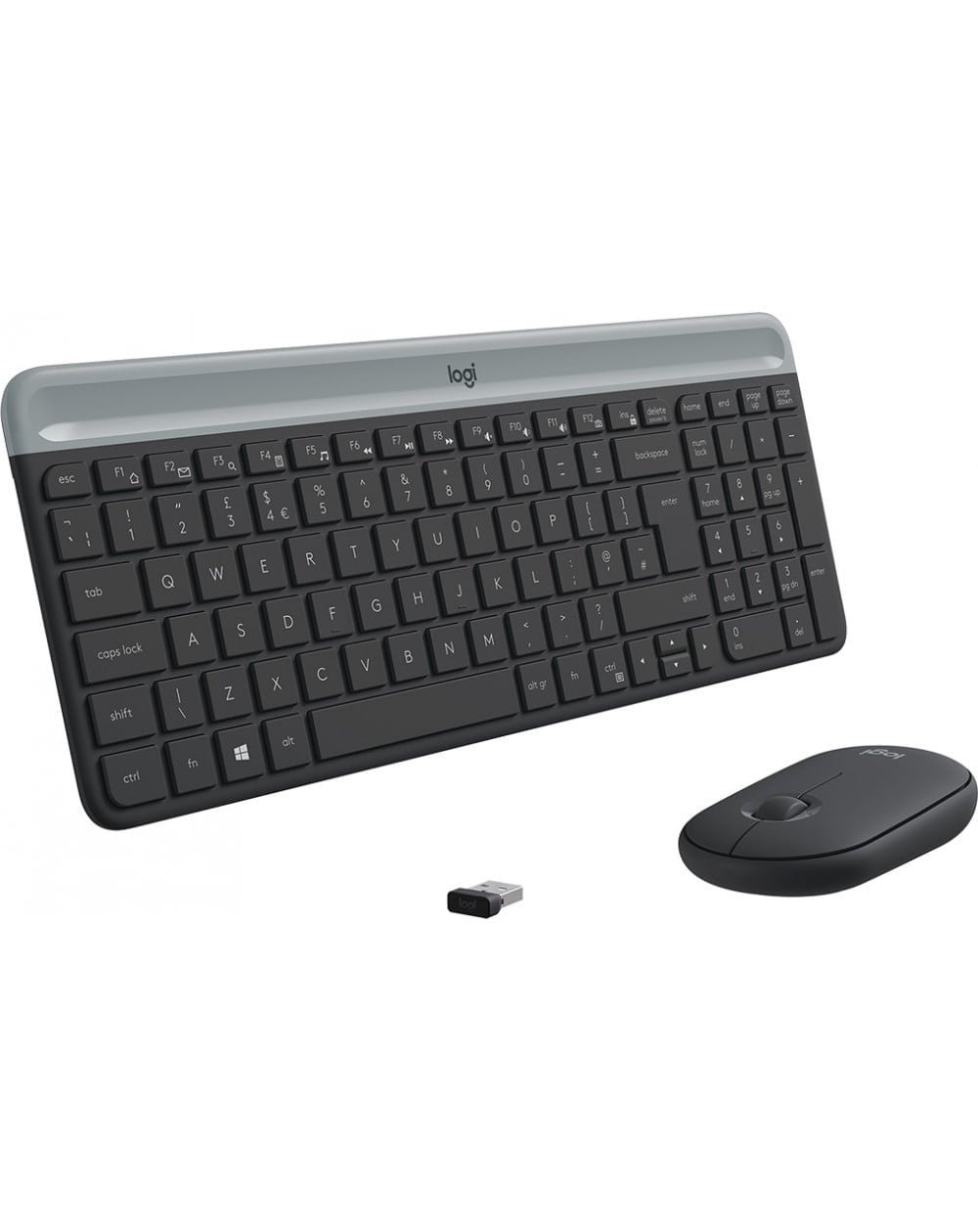 Ensemble clavier et souris sans fil ultra-fin Logitech MK470 AZERTY (920-009190)