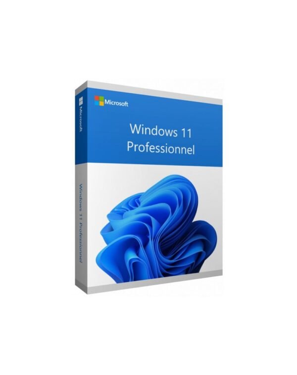 Microsoft Windows 11 Pro 64 bits Français (Licence originale + DVD) (FQC-10532)