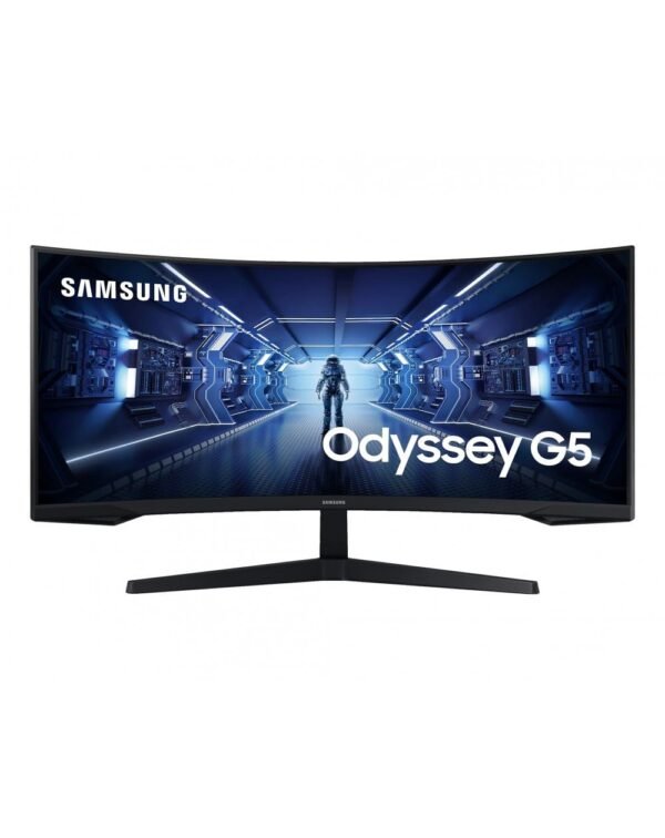 Écran incurvé Samsung Odyssey G5 34 " Ultra WQHD G5 165 Hz - Courbure 1000R - Temps réponse 1ms (LC34G55TWWMXZN)