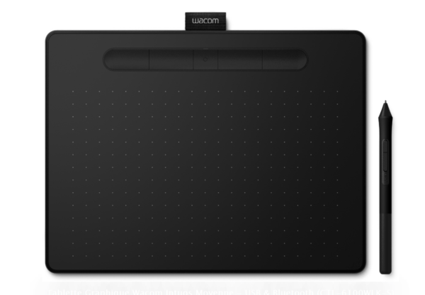Tablette Graphique Wacom Intuos Moyenne - USB & Bluetooth (CTL-6100WLK-S)