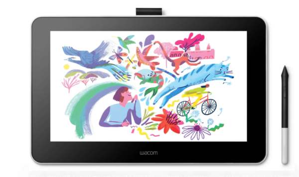 Écran interactif à stylet Wacom One 13 DTC133 - Tablette Graphique avec écran 13,3" (DTC133W0B)