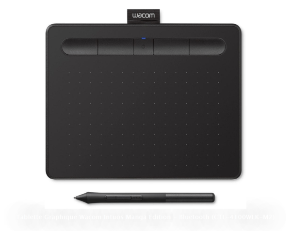 Tablette Graphique Wacom Intuos Manga Edition - Bluetooth (CTL-4100WLK-M2)