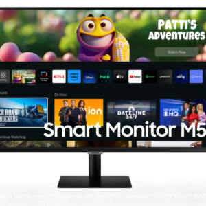 Écran intelligent 27" Samsung M5 avec télécommande (LS27CM500EMXZN)