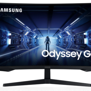 Écran gaming incurvé 32" WQHD Samsung Odyssey G5 - Courbure 1000R (LC32G55TQBUXEN)