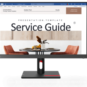 Écran 23,8" Full HD Lenovo ThinkVision S24i-30 (63DEKAT3EU)