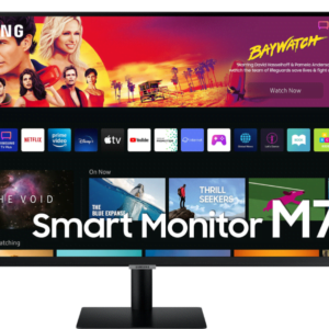 Écran 32" 4K Samsung M7 Plat SMART - Format 16:9 - (LS32BM700UMXZN)