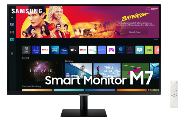 Écran 32" 4K Samsung M7 Plat SMART - Format 16:9 - (LS32BM700UMXZN)