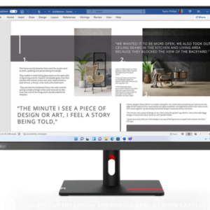 Écran 27" Full HD Lenovo ThinkVision S27i-30 (63DFKAT4EU)